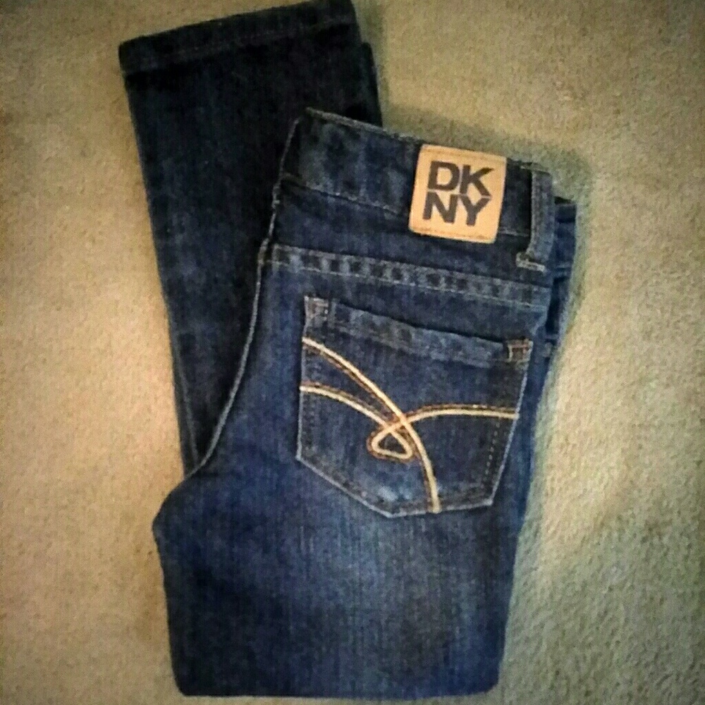 Girls DKNY HIPSTER skinny stretch jeans